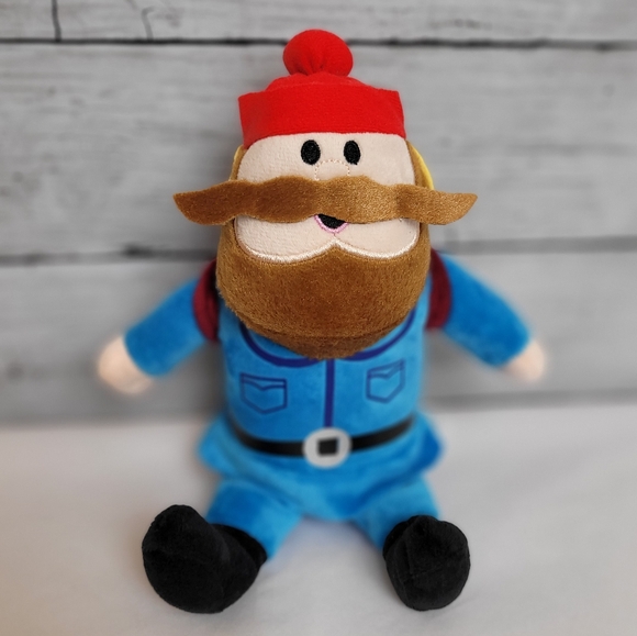 Toy Factory Yukon Cornelius 13” Plush Doll. Rudolph Red Nosed Reindeer Man Blue - Picture 1 of 16